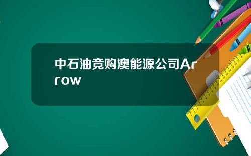 中石油竞购澳能源公司Arrow