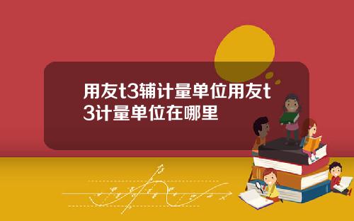 用友t3辅计量单位用友t3计量单位在哪里