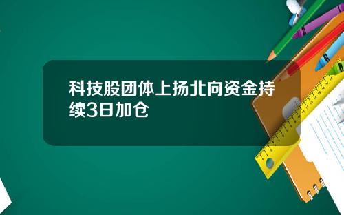 科技股团体上扬北向资金持续3日加仓