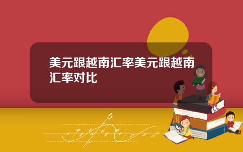 美元跟越南汇率美元跟越南汇率对比