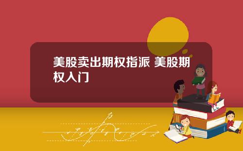 美股卖出期权指派 美股期权入门