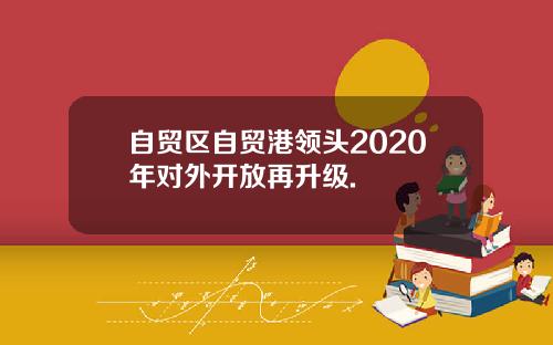 自贸区自贸港领头2020年对外开放再升级.