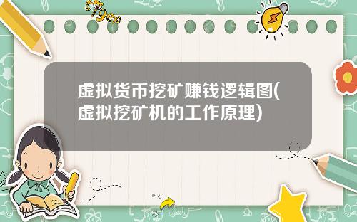 虚拟货币挖矿赚钱逻辑图(虚拟挖矿机的工作原理)