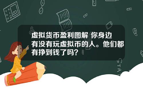 虚拟货币盈利图解 你身边有没有玩虚拟币的人。他们都有挣到钱了吗？