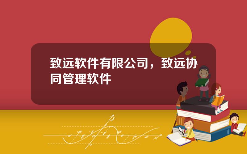 致远软件有限公司，致远协同管理软件