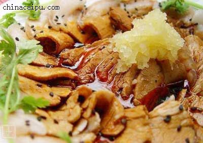 蒜泥白肉片怎么做？